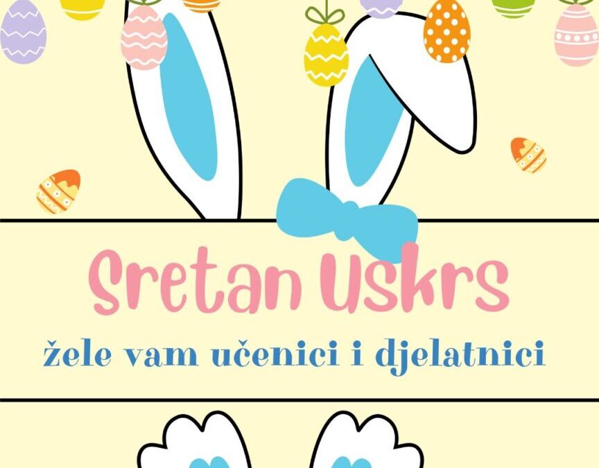 VIJEST: Čestitka za Uskrs