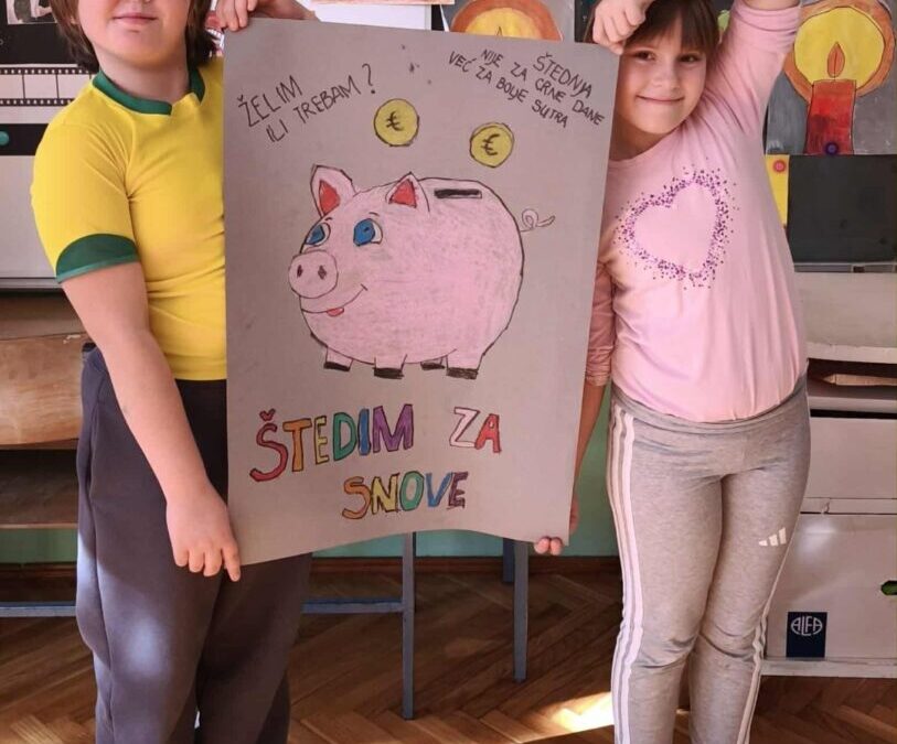 VIJEST: Svjetski dan štednje u PŠ Ledenik