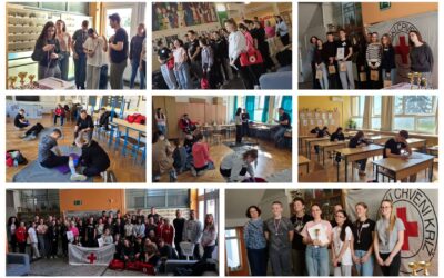 VIJEST: Učenici naše škole sudjelovali na natjecanju mladih Hrvatskog crvenog križa
