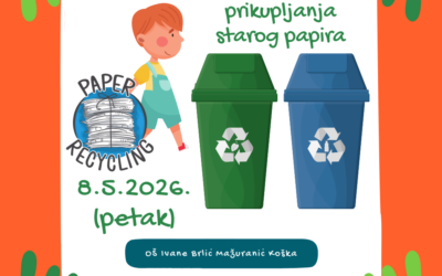 NAJAVA: Akcija prikupljanja starog papira